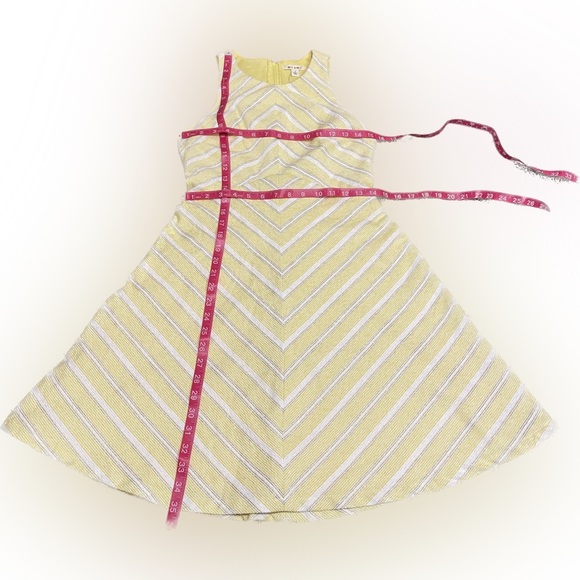 NWT Miami Fit and Flare Striped Dress - Picture 6 of 6